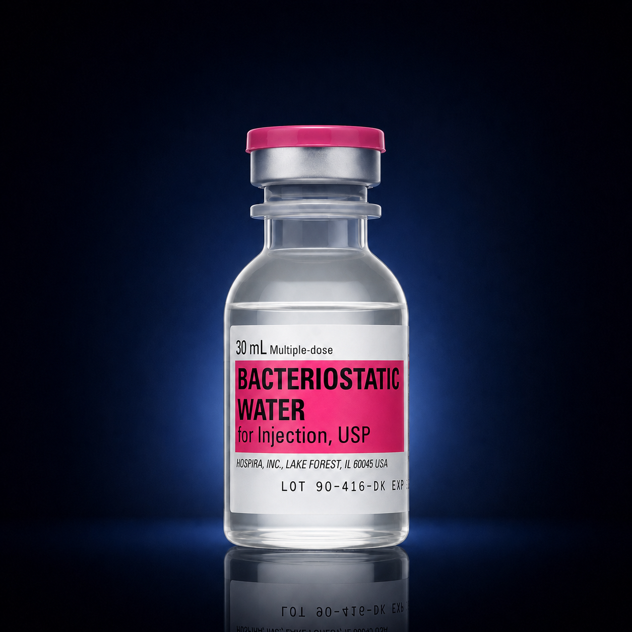 Hospira BAC Water 30 mL